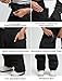 GSOU SNOW Men Snow Bibs Women Baggy Ski Pants Snowboard Overall Insulated Waterproof Windproof Warm Winter Black L