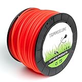 0.155 Inch Round String Trimmer Line,3-Pound 0.155-Inch by 280-Foot Orange Nylon Weed Wacker String,Commercial Heavy Duty Weedeater Line Fit for E GO,H Art,R yobi,S hindaiwa,S tihl