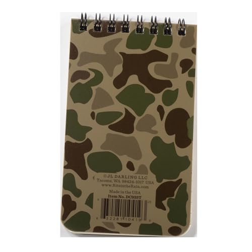 Carnet résistant aux intempéries Rite in the Rain camouflage - 7