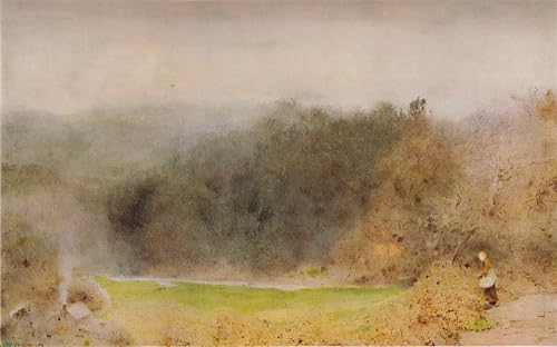 Cuadro pintura al óleo clásica de Somerset impreso en alta resolución 60x90cm