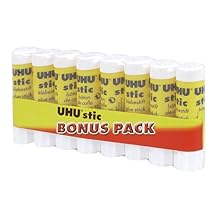 Pack of 8 Glue Sticks - UHU - 8 g