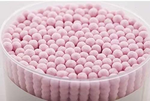 Welecom Cotton Buds with Wooden Handles for Makeup Clean Care,200 per Pack