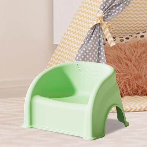 Image of ATORSE Toddler Chair Multiuse Children Chair Stable Portable Lightweight Kids Stool Green