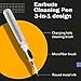 Cleaner Kit for Airpods,Earbuds Cleaning kit for Airpods Pro 1 2 3, Multi-Function Cleaning Tool with Brush for Wireless Earphones Bluetooth Headphones Camera and iPhone(White)