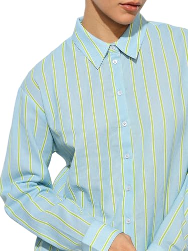 Image of ONLY Women's Striped Regular Fit Shirt
