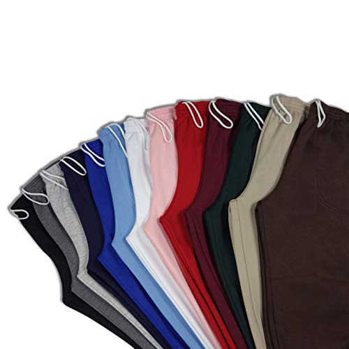 Men's Classic 3 Pocket Fleece Sweatpants Elastic Bottom Made in USA2