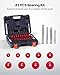 VEVOR Bearing Press Kit, 43 Pcs, Bearing Race and Seal Driver Set with 39 Bushings & Handle Shafts, Bushing Driver Tool Set, Heavy Duty Aluminum Alloy Removal Installation Tool Kit with Storage Case