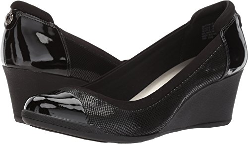 Chaussures plates 7Tenlie Noir Black Multi Fabric femme pointure 41 EU