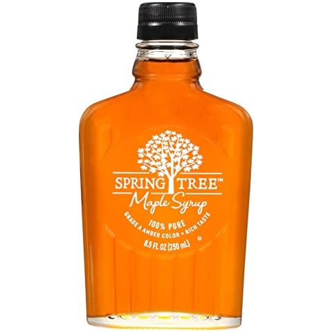 Spring Tree Pure Maple Syrup Bottle, 8.5 Fl Oz Cover