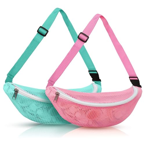 Sac de mer kids 2 PCS et pochette de rangement en filet léger