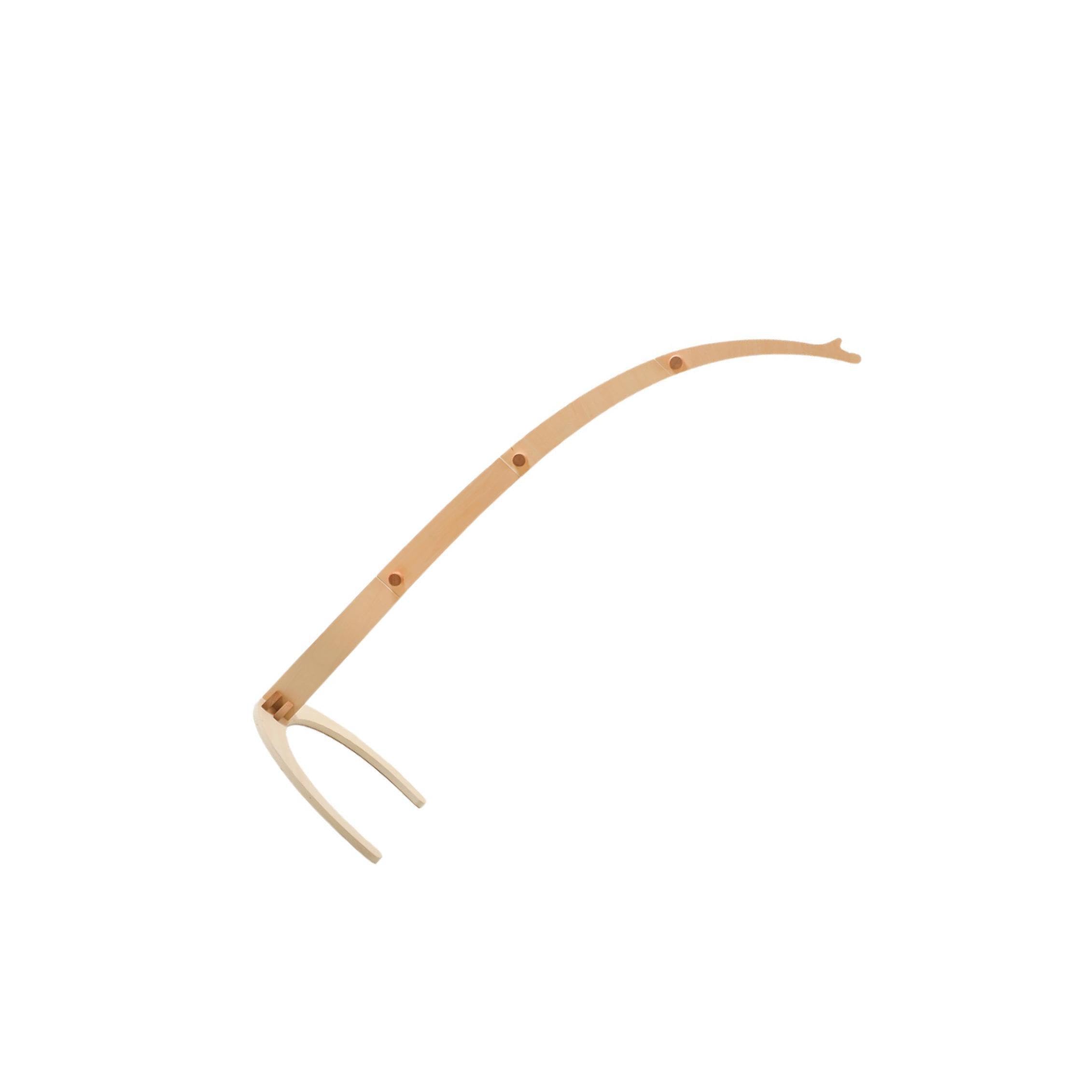 Supporto per sonagli Regolabile in Legno per Lettino, Elegante Supporto per sonagli per Culla, per in Legno per Neonati, per da Pavimento, per