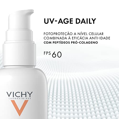 Protetor Solar Facial Vichy Capital Soleil UV-Age Daily Cor 2.0 FPS60 - 40g