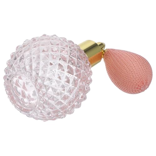jojofuny Botella de Perfume Rosa Recargable de Pulverizador 100ml Diseño para Obsequio y Uso en y Vacaciones