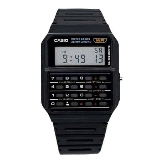 Casio Herren Uhr mit Taschenrechner CA-53W-1
