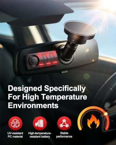 Upgraded 115dB Car Alarm System, Wireless Anti-Theft Vibration Sensor — 사진 3
