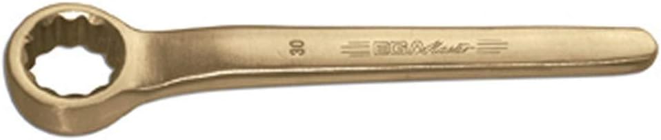 OFFSET SINGLE END RING WRENCH 24 MM NON SPARKING Cu-Be