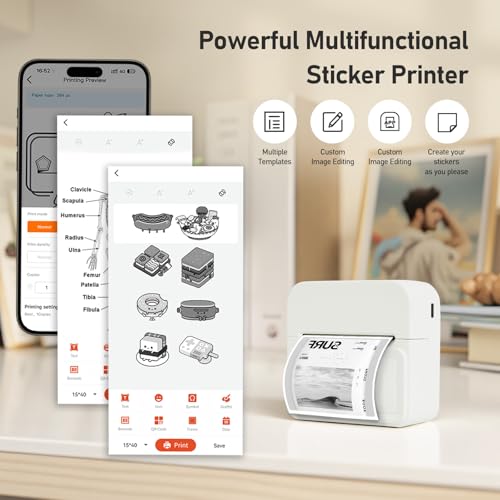 50% Off NULLTONEX Mini Bluetooth Sticker Printer - Image 4