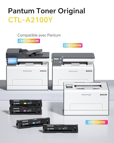 Toner Pantum CTL-A2100Y jaune pour imprimer vos dossiers à la maison