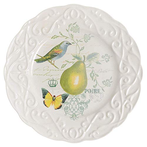 Mikasa Antique Countryside Pear Salad Plate #TOP12