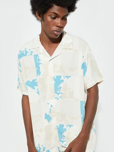 Image of Max URB N Men Regular Fit Printed Resort Shirt
