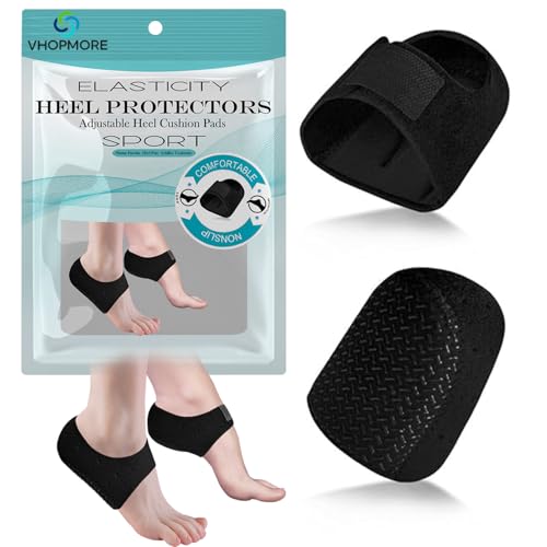 Image of Plantar Fasciitis Heel Cup Protectors, Heel Cups Gel Heel Cushion Support for Heel Spur, Heel Pain, Achilles Tendinitis, Cracked Heels - Heel Inserts Pads for Women Men, S (W 4.5-9 / M 5-8)