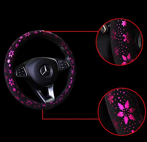 Coprivolante per auto brillanti fiocco di neve 4