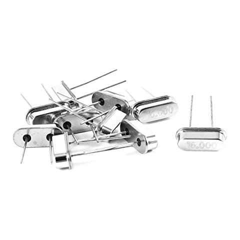sourcing map 10 Pcs 16MHz Crystal Oscillator Cover