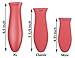 Silicone Hot Handle Holder, Potholder (Small Red) for Cast Iron Skillets, Pans, Frying Pans & Griddles, Metal and Aluminum Cookware Handles - Sleeve Grip, Handle Cover