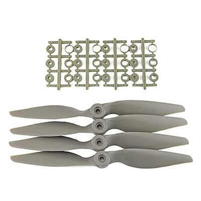 SoloGood 8PCS CCW Gemfan APC Nylon Propeller 9060 Prop for RC Airplane with Adapter Rings