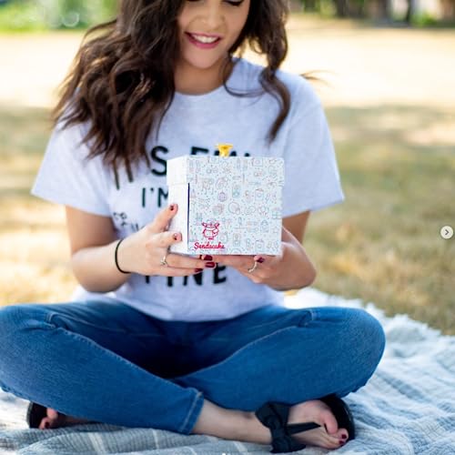 Send a Cake Explosion Box Gift with Flying Butterfly Surprise & Candy - Birthday, Holiday, Special Occasion – Birthday Treat for Women, Men, Adults, Kids