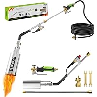 Propane Weed Torch Burner Kit with Self-Igniter & Turbo Trigger