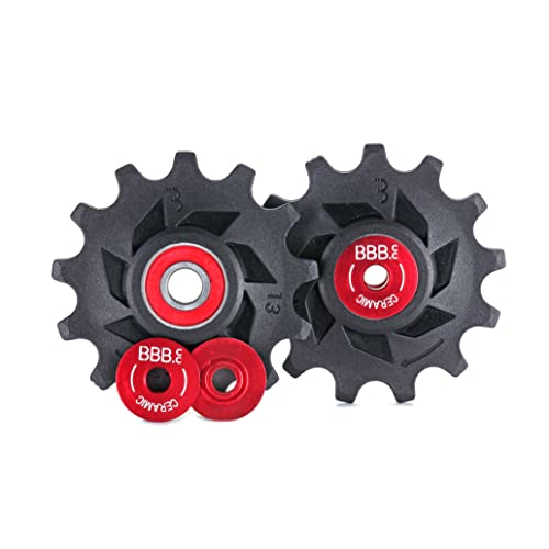 Roues jockey céramique 13T BBB BDP-19 pour dérailleur arrière Shimano 12 vitesses
