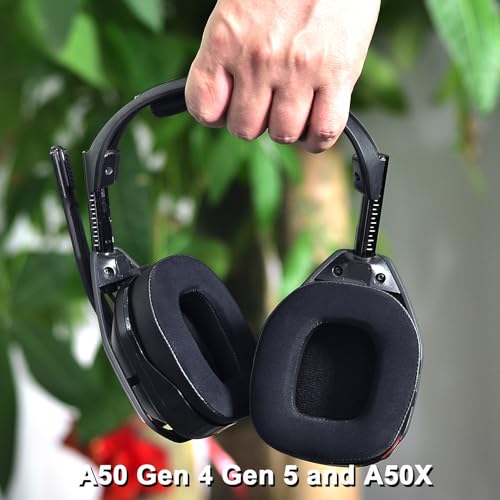 Defean Earpads para Astro A50 Gen 4, Gen 5 y A50X (Cooling Gel Silky) | Kit de Modificación Almohadillas y Diadema, Espuma de Alta Densidad con Cancelación de Ruido Mejorada, Grosor Añadido miniatura 5
