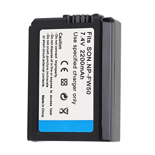 Batterie NP FW50 appareil photo A6300 A6000 accessoire photo robuste