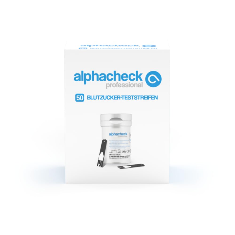 Alphacheck professional Blutzucker-Teststreifen 50 stk