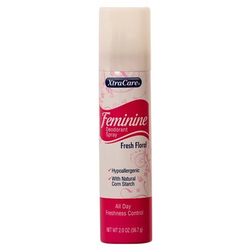 XtraCare Feminine Deodorant Spray, 24 count