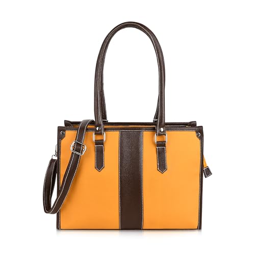 Image of ProArch Leather Core Strip Purse for Women Shoulder Bag for Women and Girls | Anti-Theft Pocket Slick Flap | Backpack Handbag