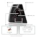 Spec-D Tuning Dark Smoke Lens Glossy Black Housing Tail Brake Lights Compatible with 1999-2005 VW Jetta/Bora MK4 4-door Sedan, Left + Right Pair Assembly