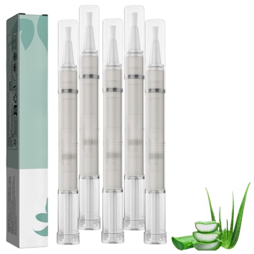 Lápiz para el cuidado de las uñas, fortalecedor de uñas, suavizante natural, kit ideal para el cuidado de las cutículas, hidratante, para uñas de pies y manos.