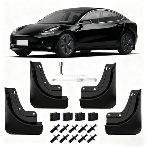OZPYKAE Tesla New Model Y Mud Flaps Splash