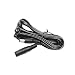 OMNIHIL (10 Foot Long) 2.1mm x 5.5mm DC Plug Extension Cable Compatible with Power Adapter, 20AWG
