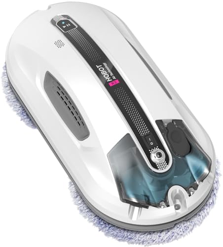 SMARTBOT Robot Limpiacristales - Bajo Consumo de Corriente (80W) - Limpiacristales...