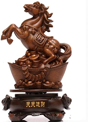 Sculpture cheval Feng Shui pour booster la réussite au bureau