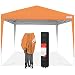Best Choice Products 10x10ft Portable Adjustable Instant Pop Up Canopy Tent w/Carrying Bag, Orange