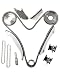 SCITOO TK140B1 Timing Chain Kit Guide Rail Tensioner Crank Sprocket Cam Sprocket fits for 2002-2006 Chrysler Sebring Intrepid 2.7L DOHC VIN R T