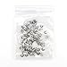 UAERSCH 200pcs Fishing Clevises U-Shaped for DIY Inline Spinner Spinnerbait Walleye Rig Lure Making Kit Bass Trout Freshwater (4.2mm*6mm)