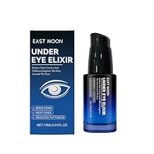Mens Under Eye Nourishing Elixir,Lightweight Moisturizing Formula, Helps Improve the Look of Puffiness and Tired-Looking Eyes, 0.51 Fl Oz