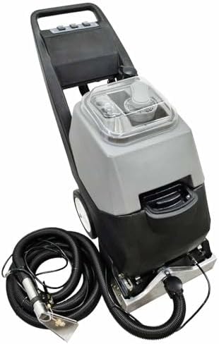 INTBUYING Carpet Extractor Machine Commercial Carpet Cleaner Machine Wet & Dry Extractor Vacuum Cleaner Deep Cleaning Extracter Cleaner Machine 110V