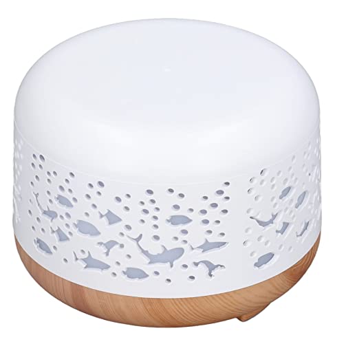 Huleo Mini humidificateur, arrêt Automatique 300 ML ABS humidificateur d'aromathérapie Portable coloré pour la Maison Prise UE Cover