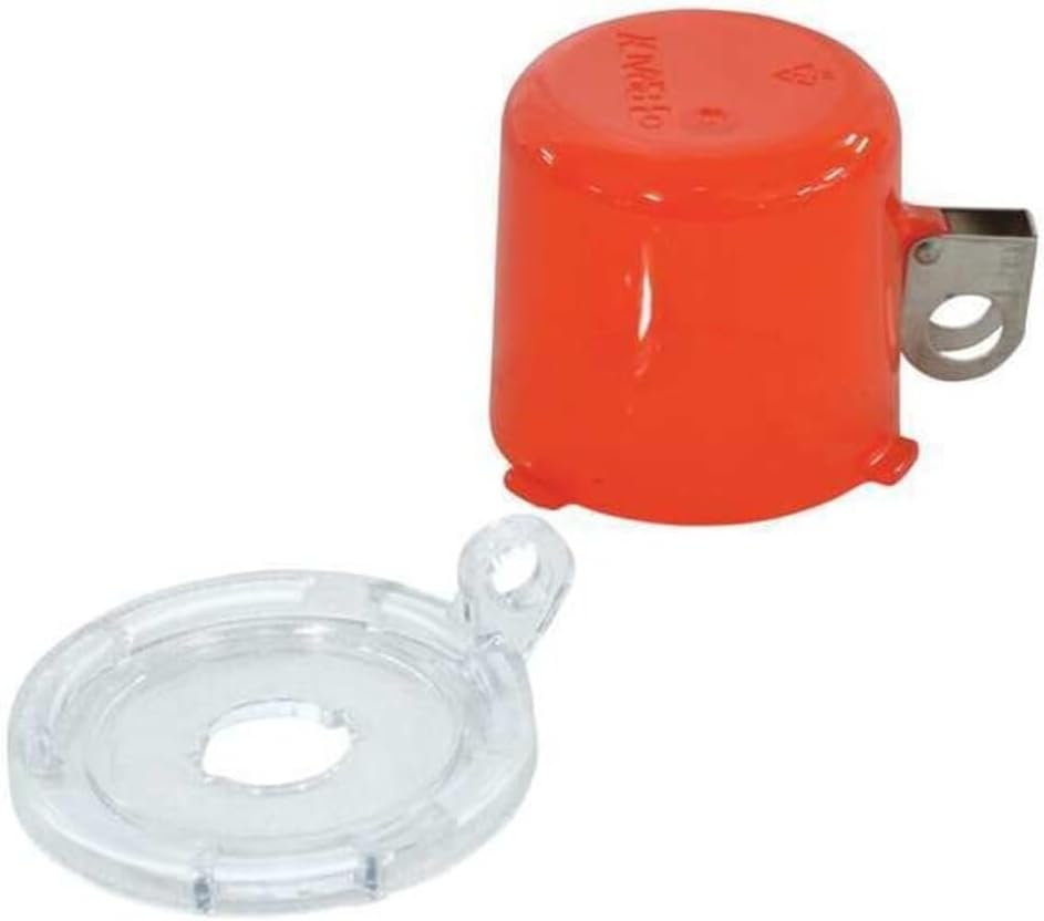 Push Button Lockout, 16mm, Plastic
